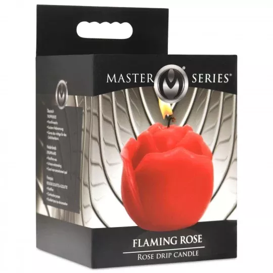 Master Series Flaming Rose Rose Drip Candle