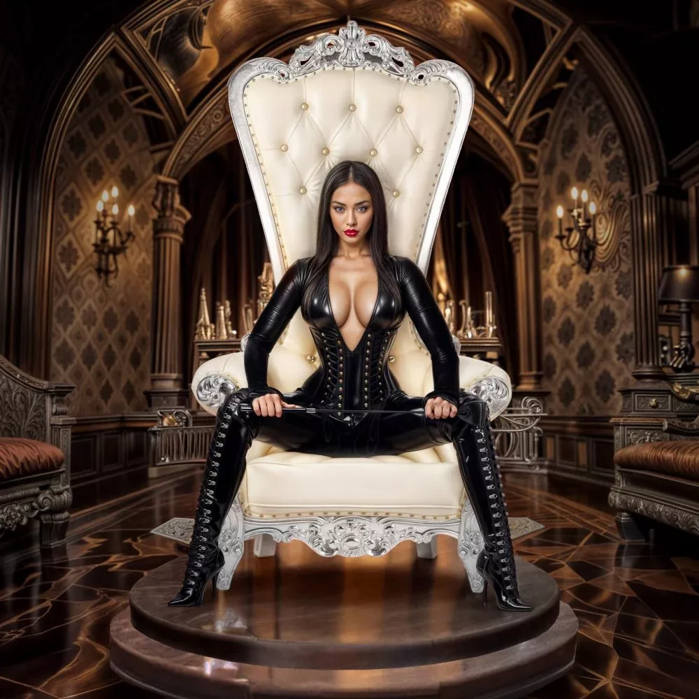 Master Series Queen's Throne - White