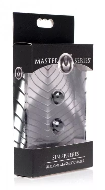 Master Series Sin Spheres Silicone Magnetic Balls