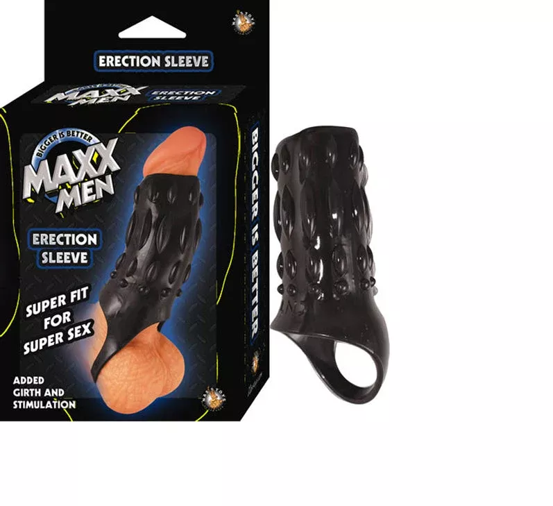 Maxx Men Erection Sleeve - Black
