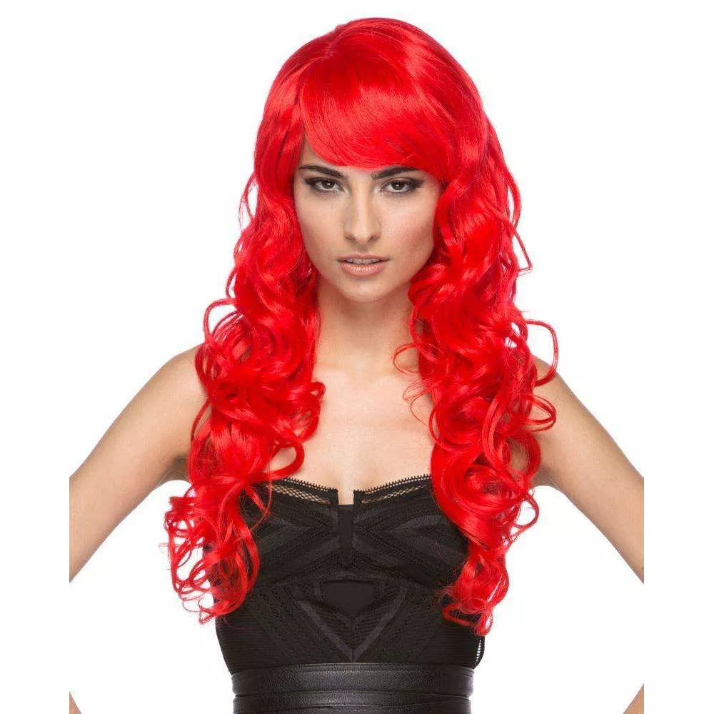 Melrose Long Red Wavy Wig