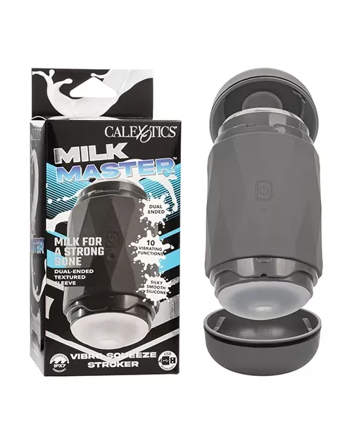 Milk Master Vibro Squeeze Dual-Ended Stroker