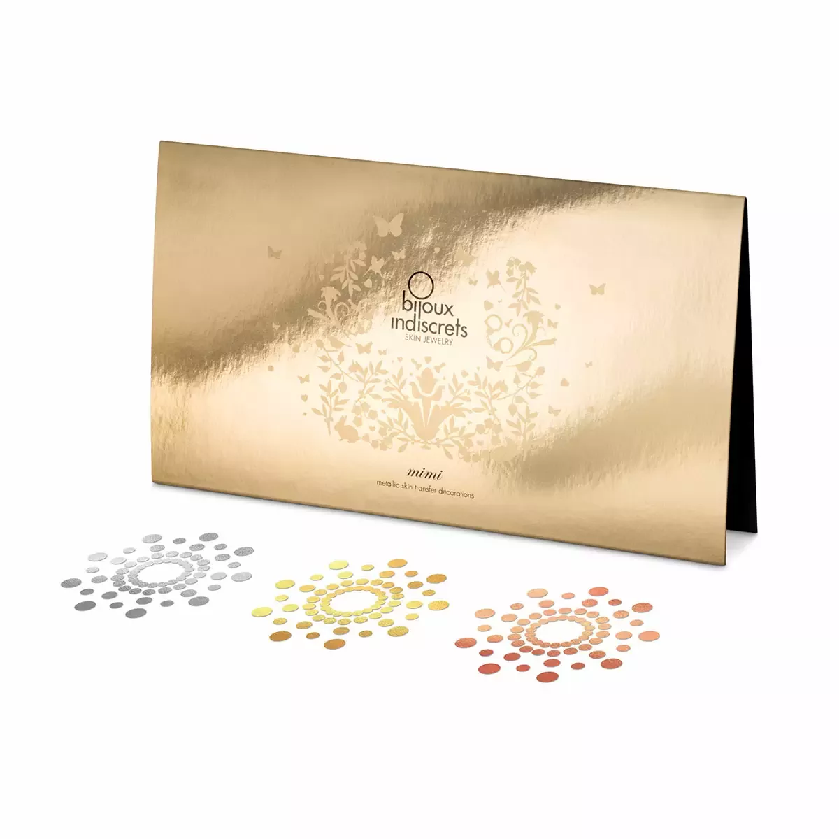 Mimi Body Tattoos 6 pk. - Metallic