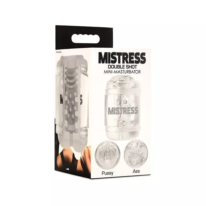 Mistress Double Shot Pussy & Ass Mini Masturbator