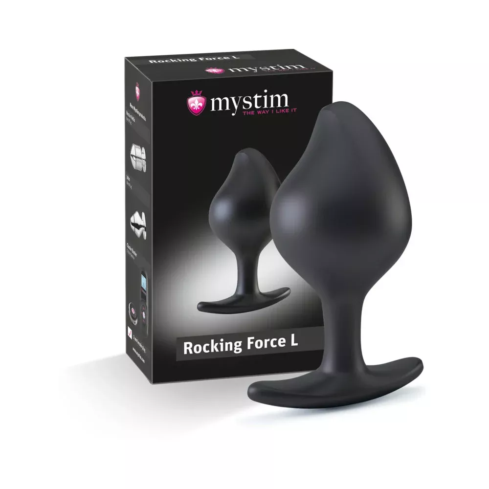 Mystim Rocking Force Anal Plug Large