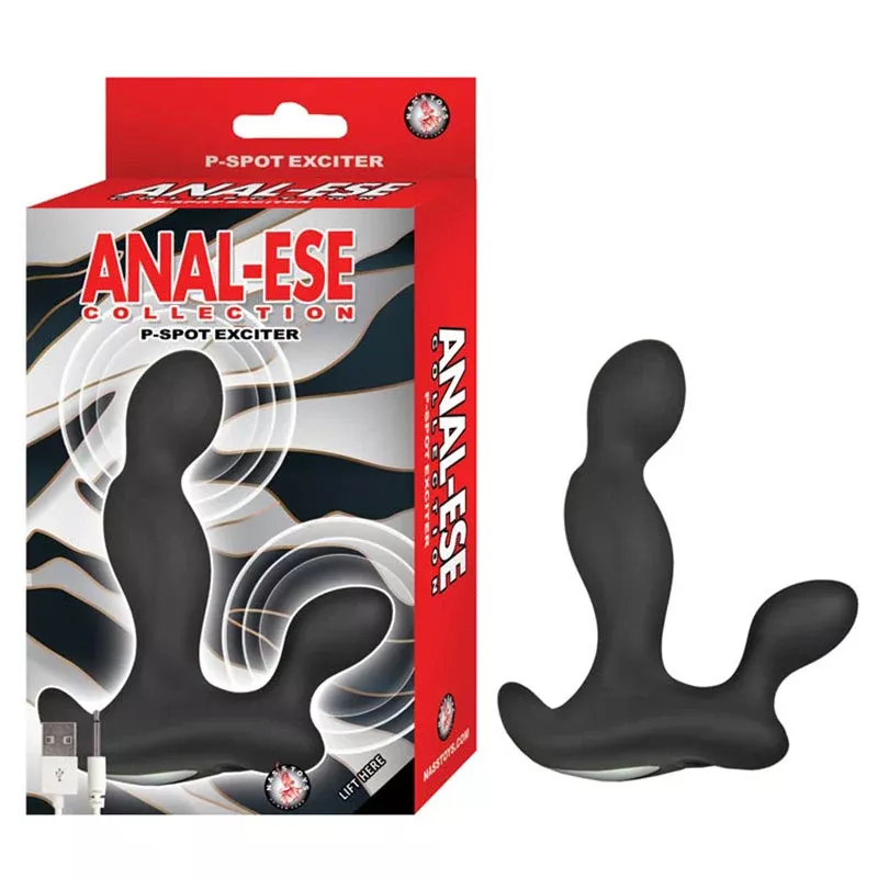 Nasstoys Anal-Ese Collection P-Spot Exciter - Black