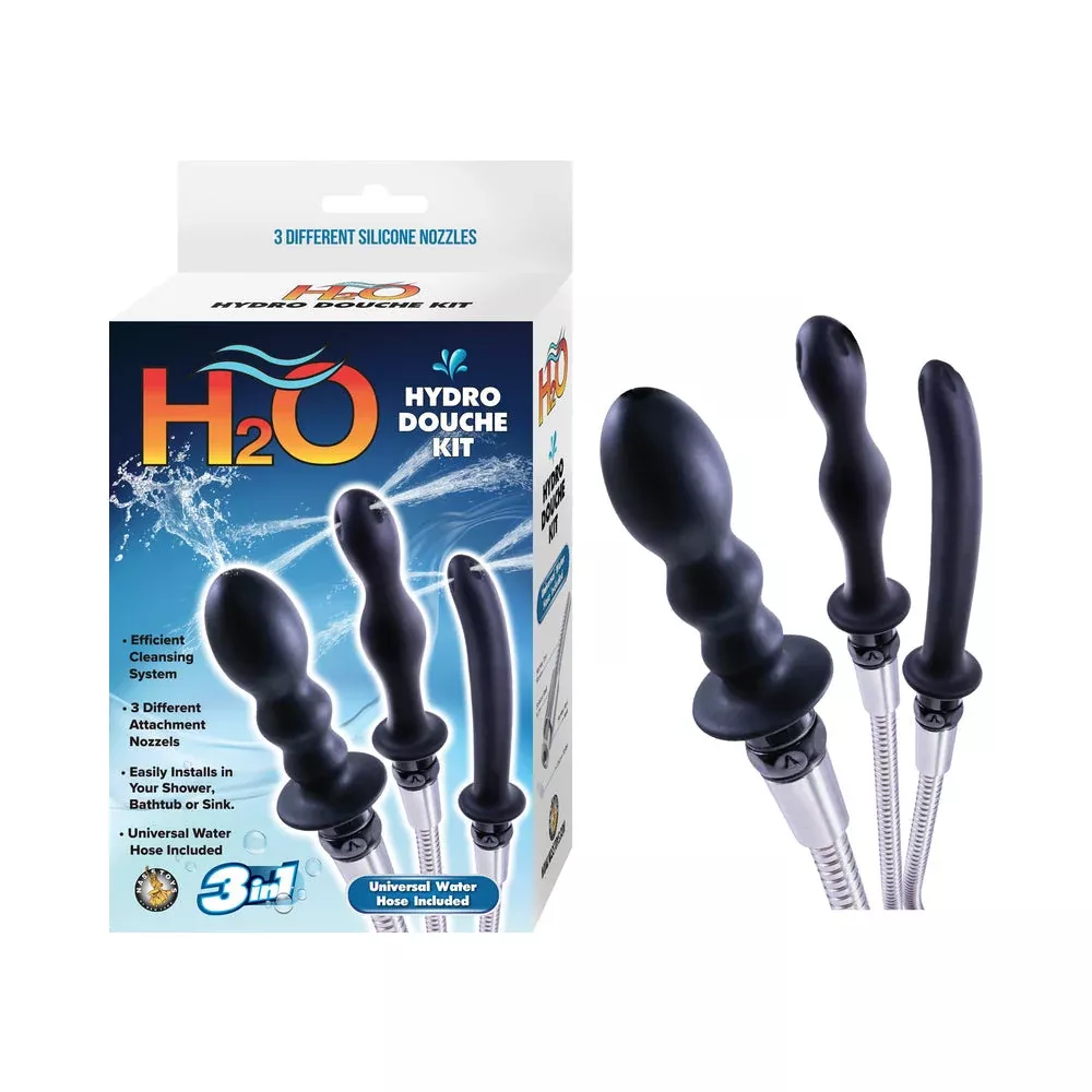 Nasstoys H2O Hydro Douche Kit Black