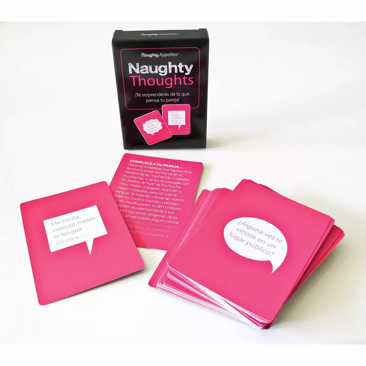 Naughty Thoughts Card Game - Spanish