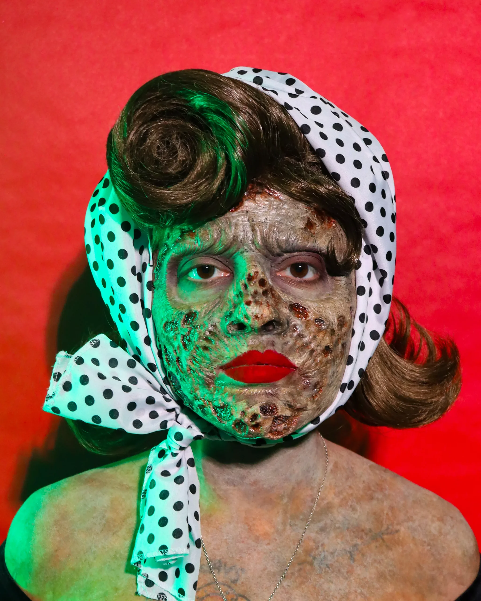Necrosis Foam Latex Prosthetic