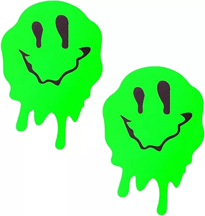 Neon Green Sporto Melty Face