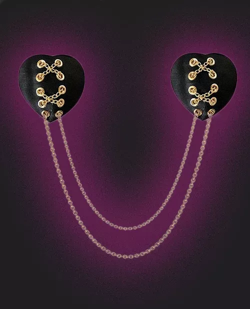 Neva Nude Heart Chained Pasties