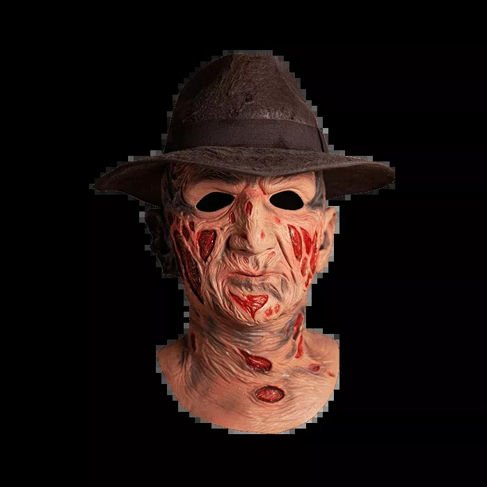 A Nightmare on Elm Street Deluxe Freddy Krueger Mask & Fedora Hat