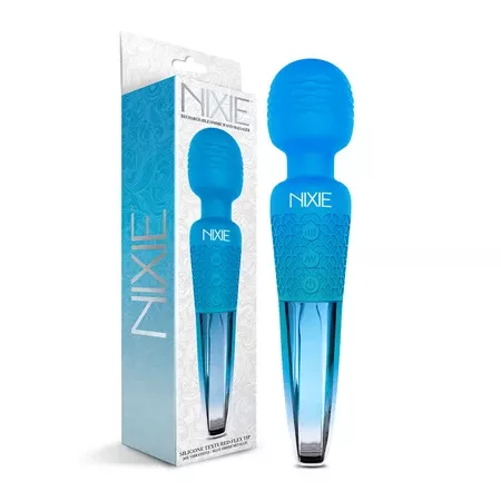 Nixie Rechargeable Wand Massager - 20 Vibration Functions, Waterproof & Ergonomic Design