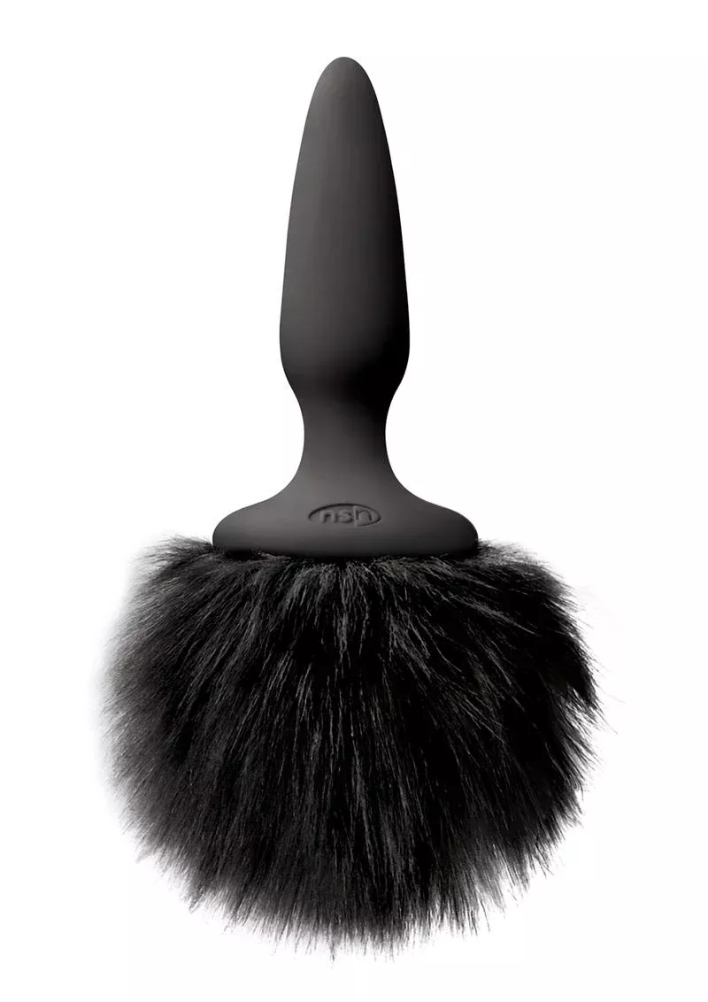 NS Novelties | Bunny Tails | Mini Silicone Butt Plug with Rabbit Tail