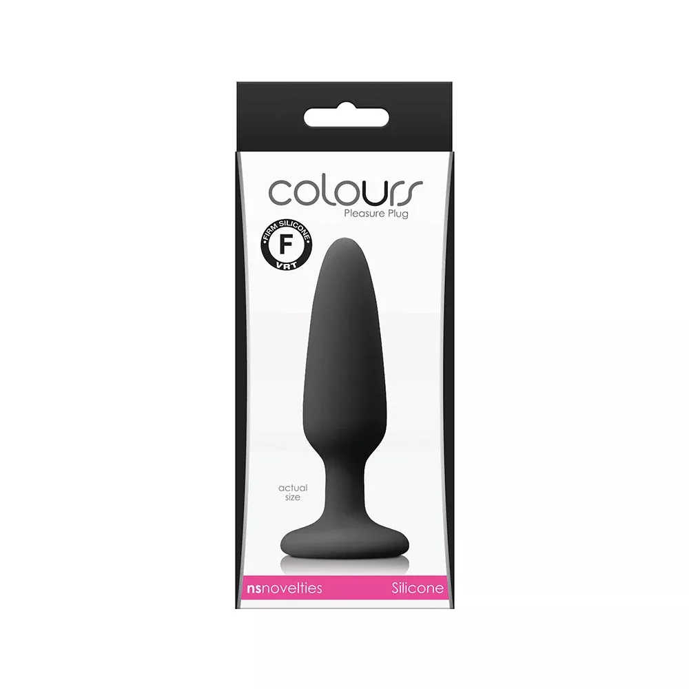 NS Novelties Colours Pleasure Plug Small Black