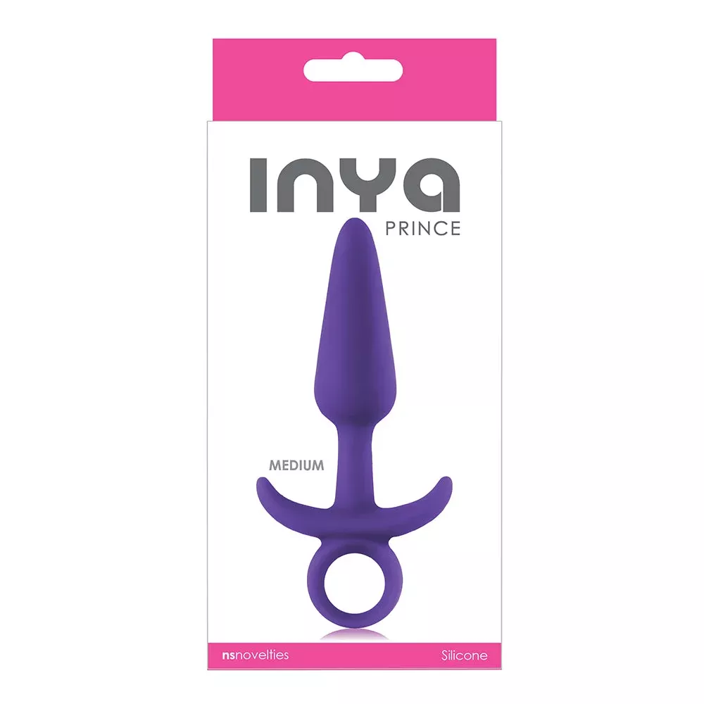 NS Novelties INYA Prince Anal Plug Medium Purple