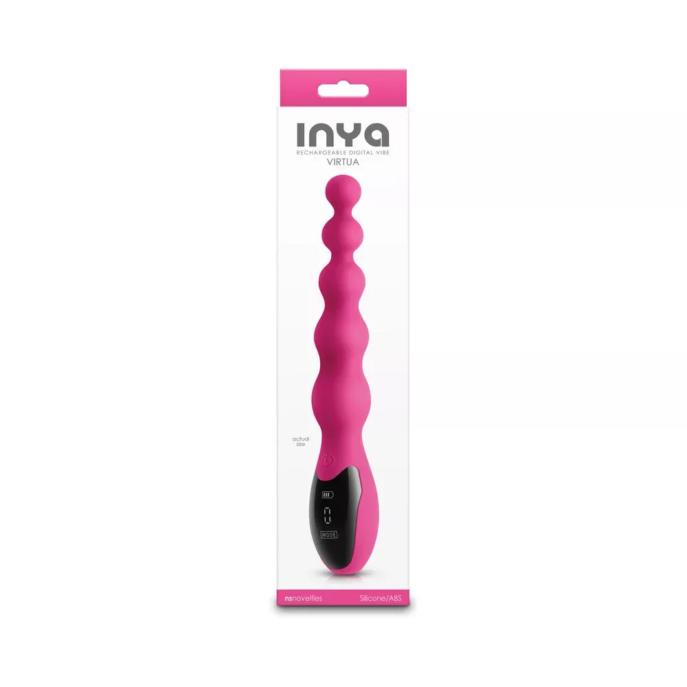 NS Novelties INYA Virtua Digital Vibe with Beads Pink