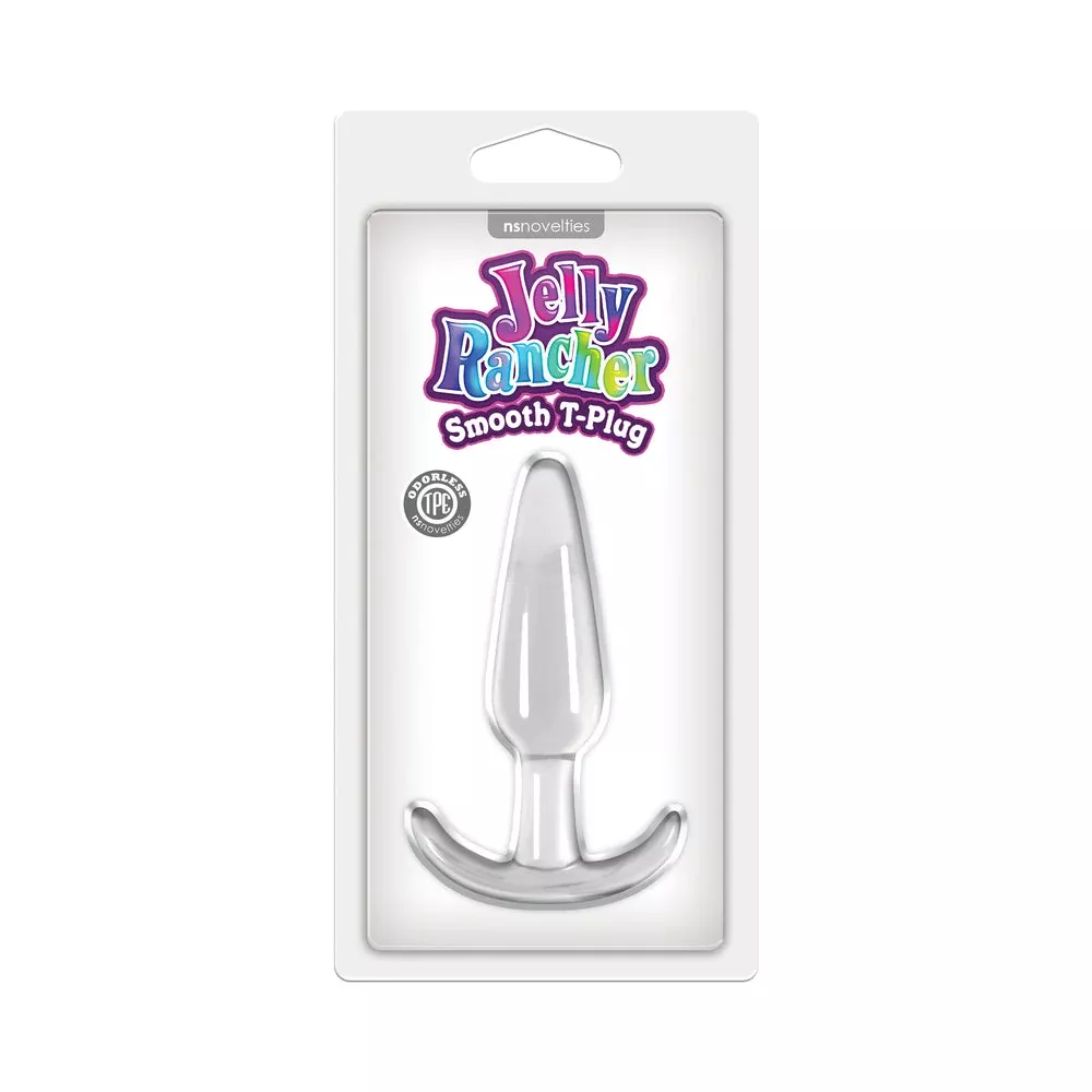 NS Novelties Jelly Rancher Smooth T-Plug Clear