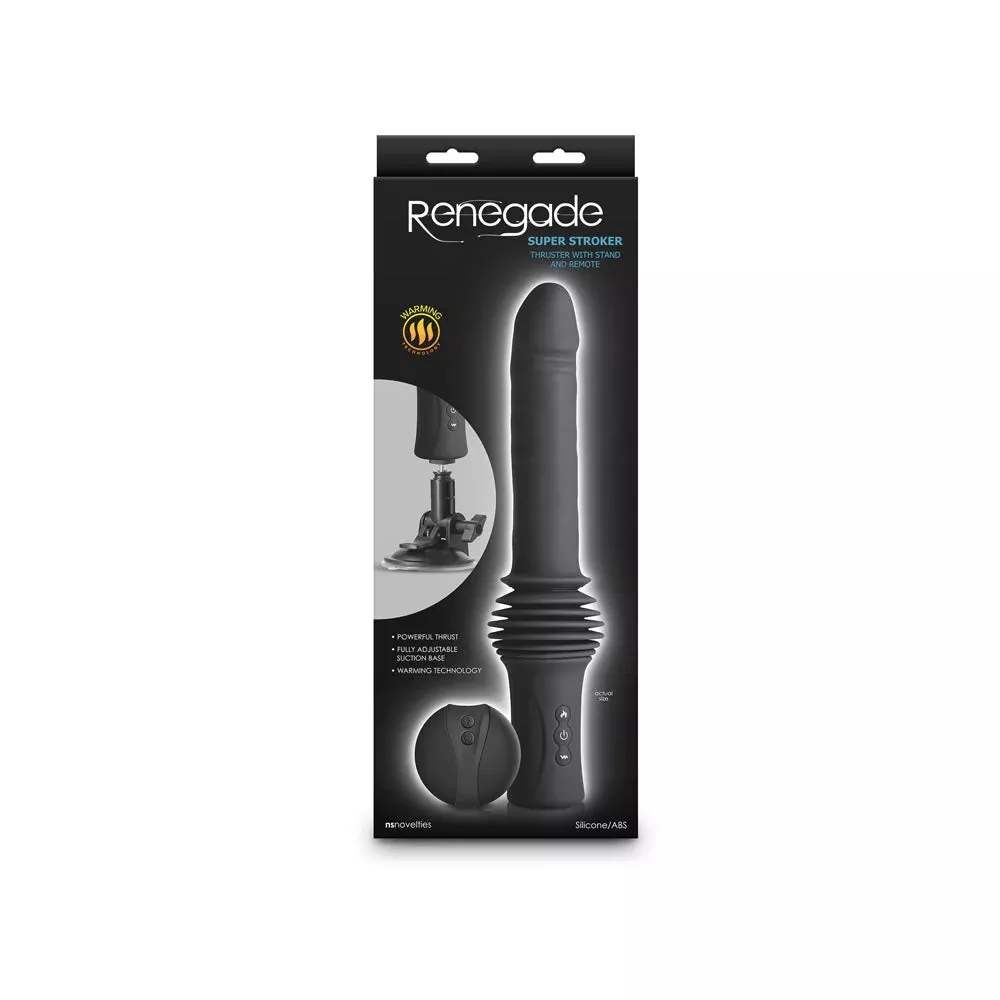 NS Novelties Renegade Super Stroker Black