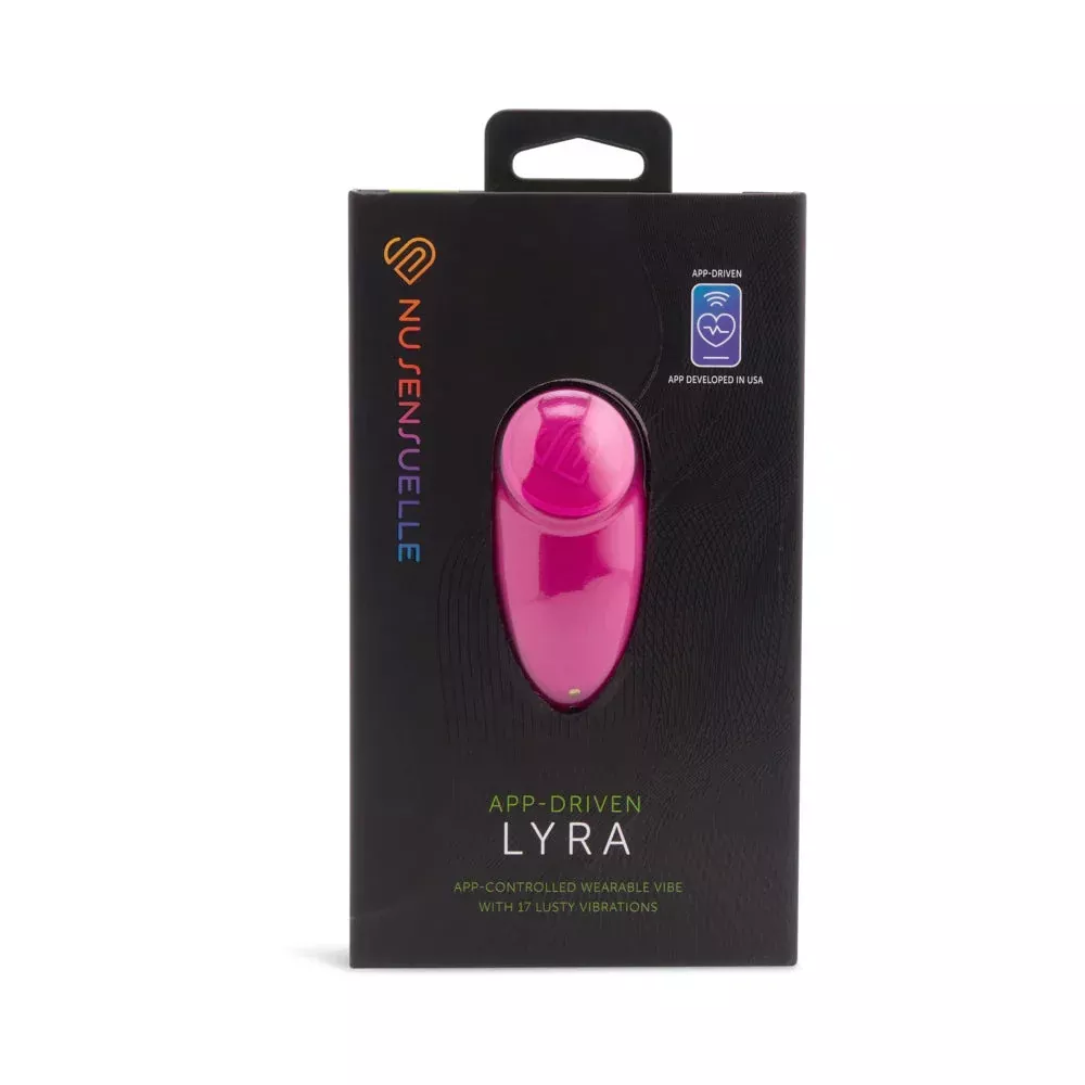 Nu Sensuelle Lyra Wearable Vibrator - 10 Speeds, 9 Pulsation Patterns, App-Enabled Design