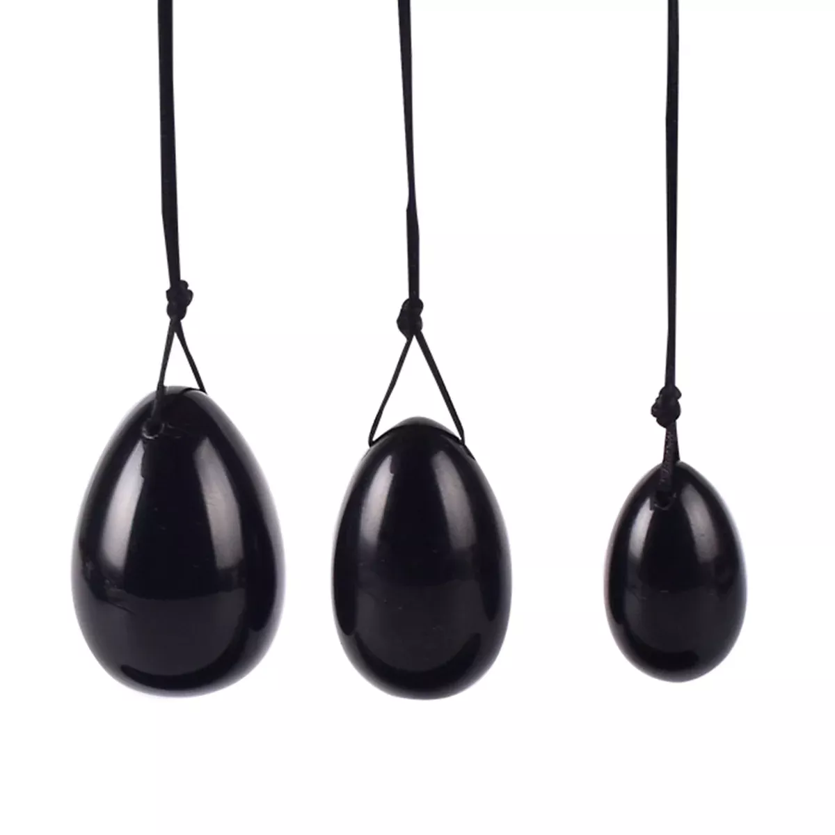 Obsidian Yoni Eggs