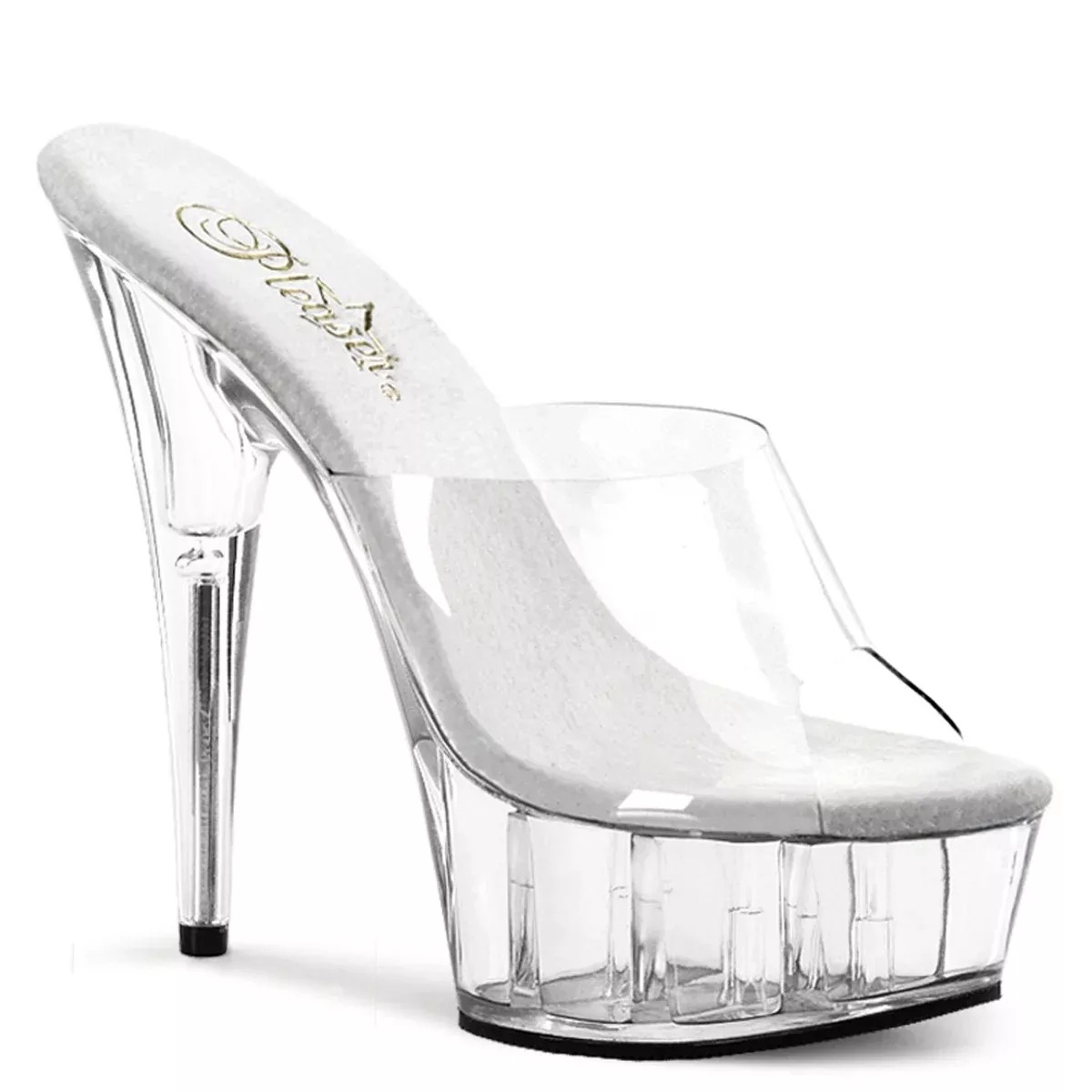 Open Toe Platform Sandal 6" Heel