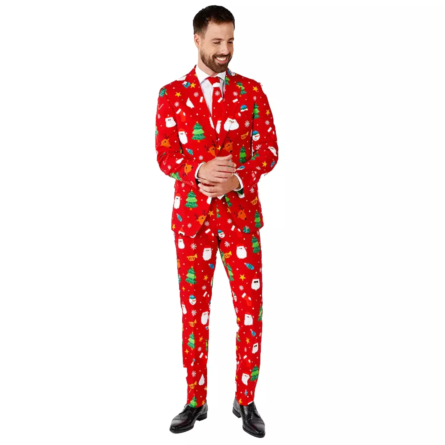 OppoSuits Christmaster Three Piece Suit