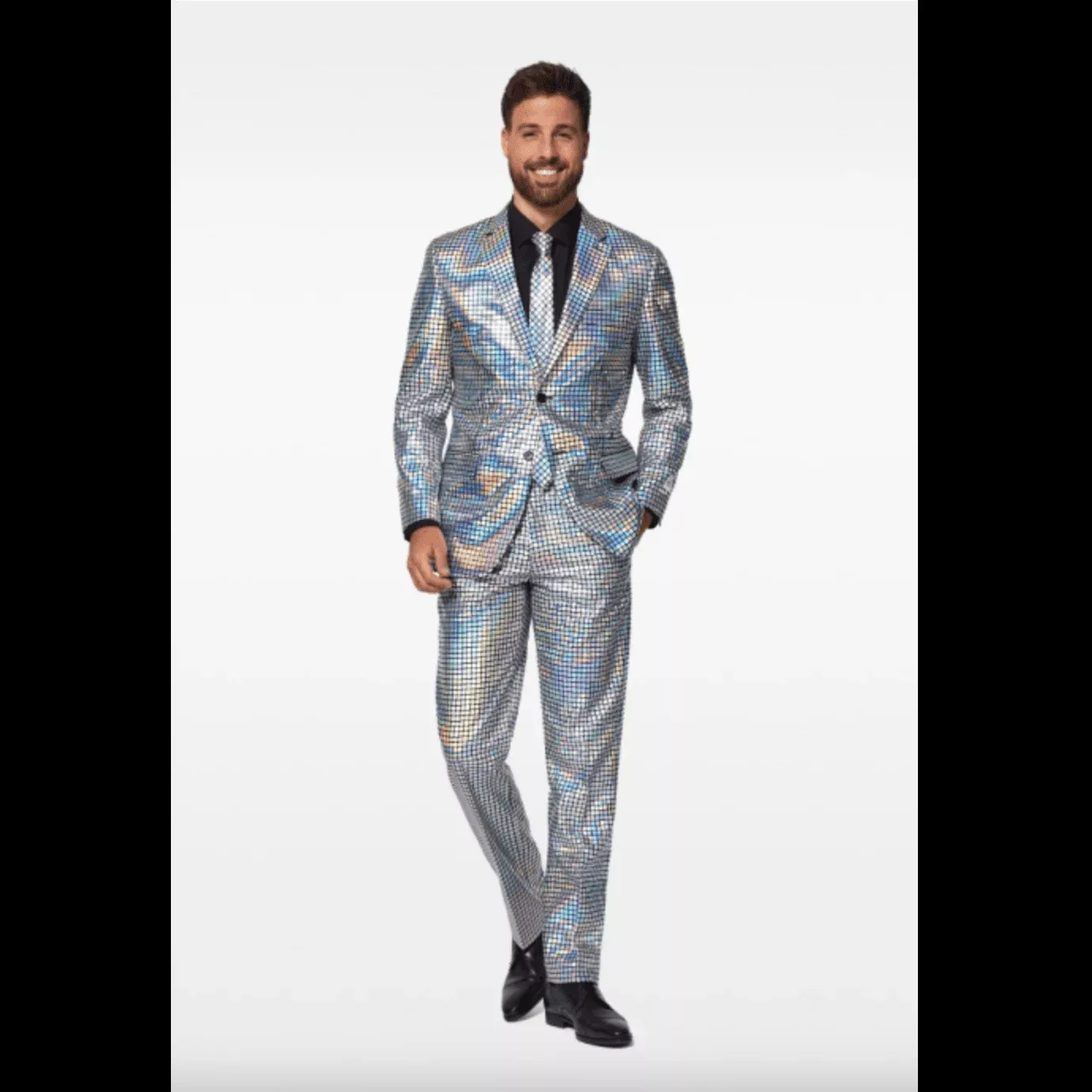 OppoSuits Discoballer Three Piece Suit