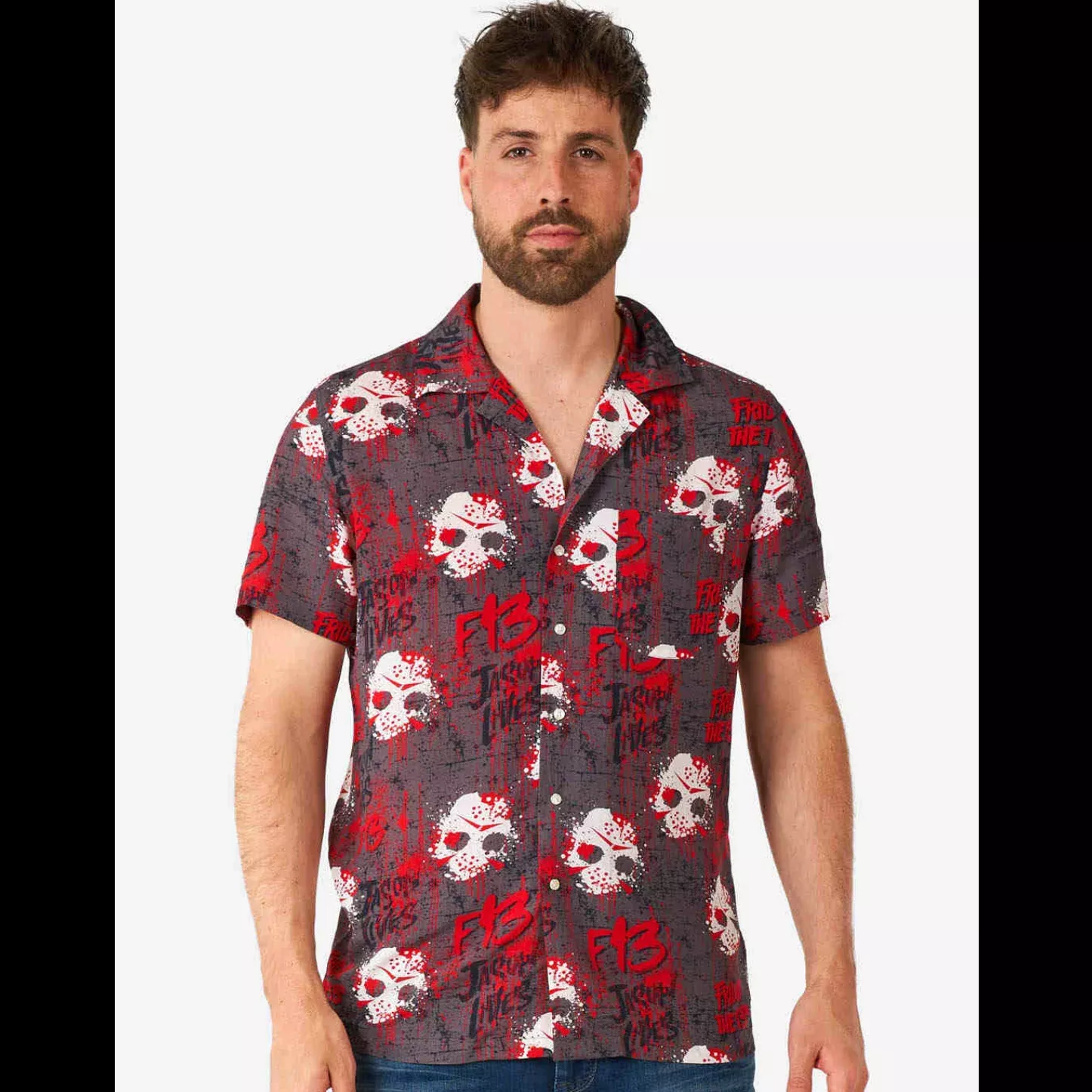 OppoSuits Friday the 13th Men's Short Sleeve Shirt