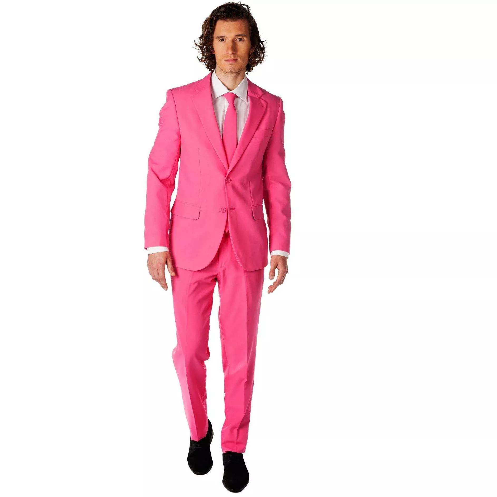 OppoSuits Mr. Pink Three Piece Suit