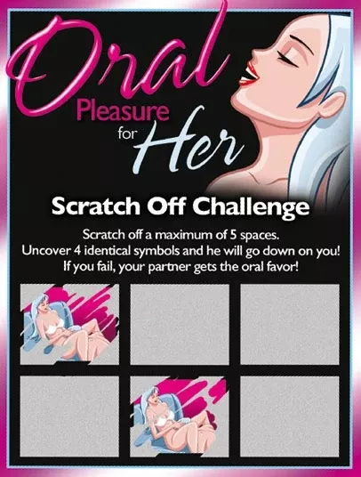ORAL PLEASURE FOR HER Scratch Off Challenge - English