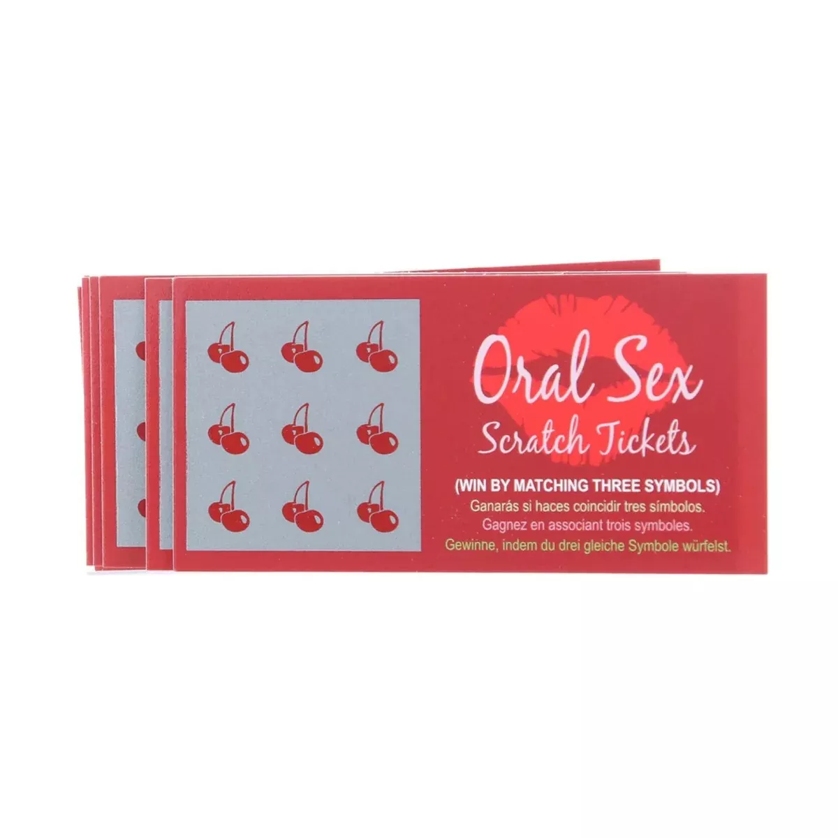 Oral Sex! Scratch Tickets