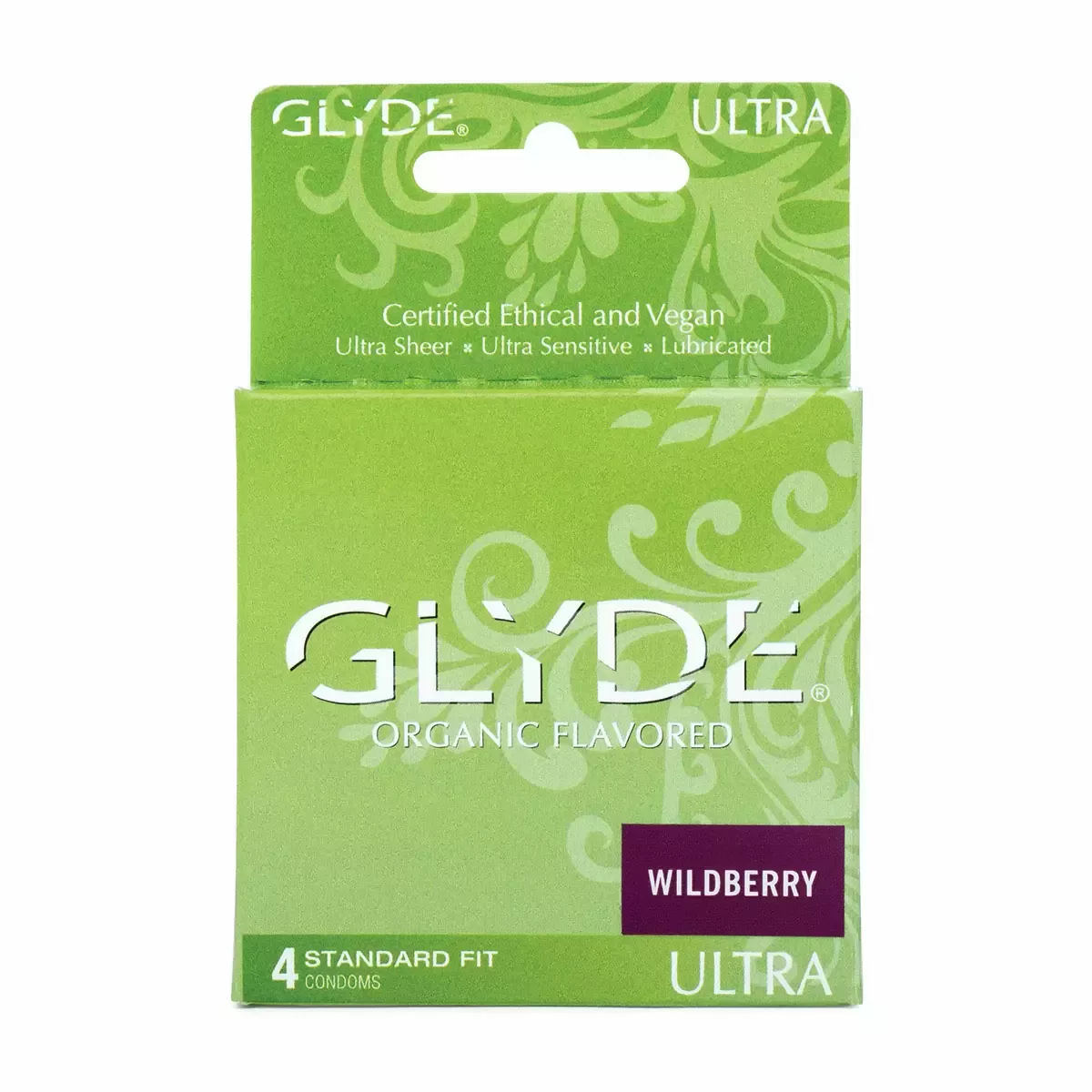 Organic Wildberry Condoms 4pk