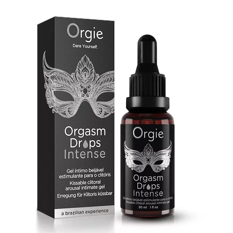 Orgasmic Drops 1oz Intimate Arousal Gel Red Apple