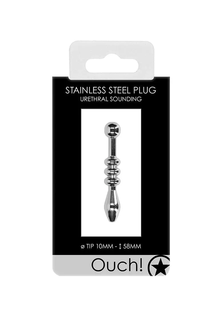 Ouch! Stainless Steel Plug 10mm