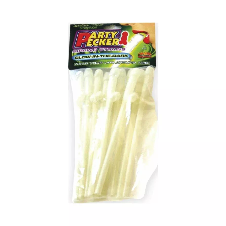 Party Pecker Sipping Straws