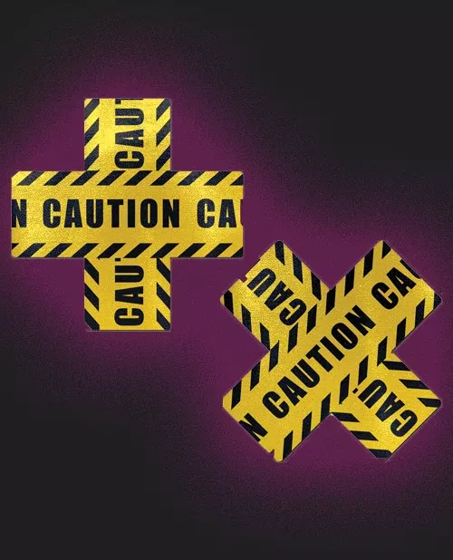 Pastease Premium Caution Cross Pasties