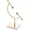 Pedestal Crystal Ball Holder - Gold