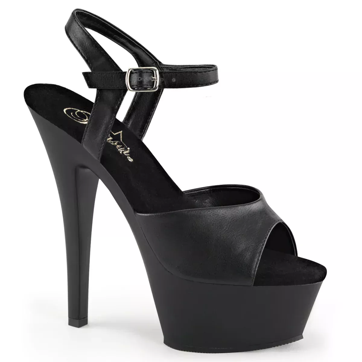 Peep Toe Sandal 6" Heel