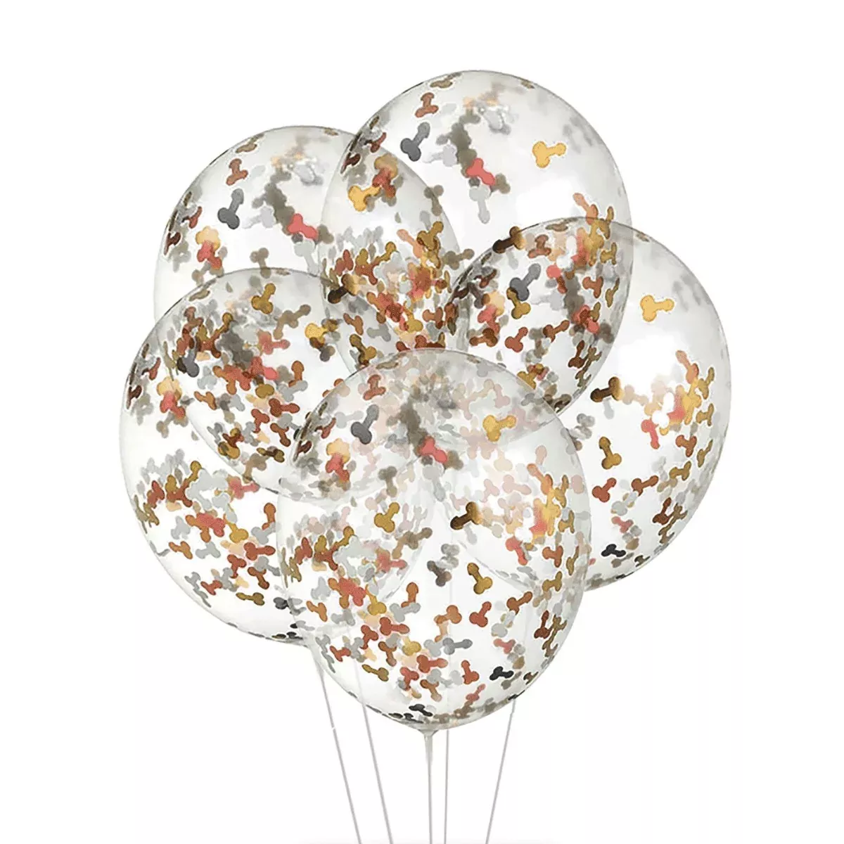 Penis Confetti Balloons Pack of 6