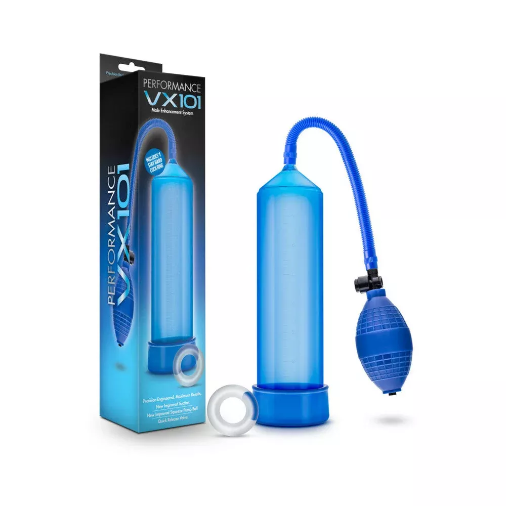 Performance VX101 Male Enhancement Pump - Blue