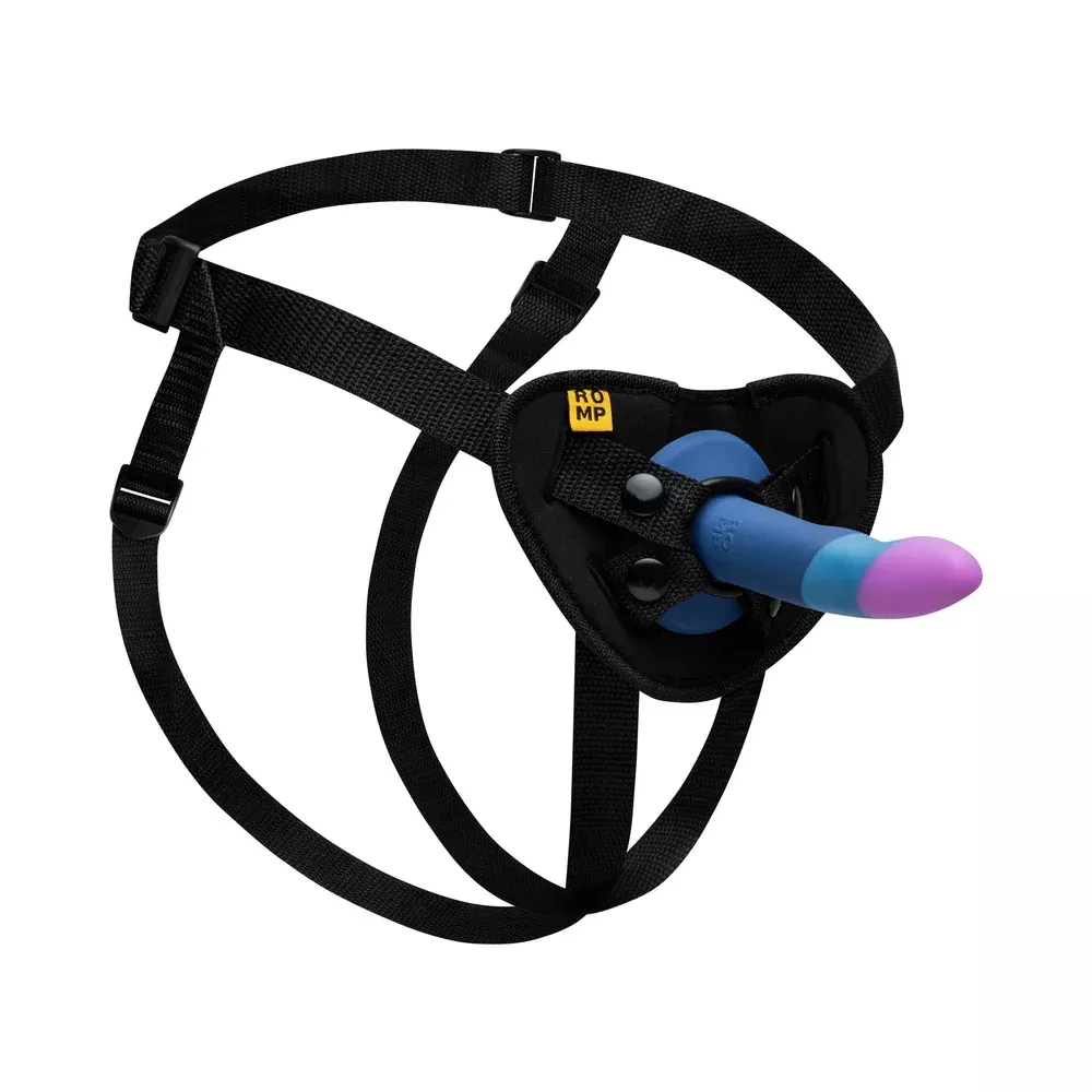 Piccolo Pegging Kit - Harness and Silicone Dildo Set