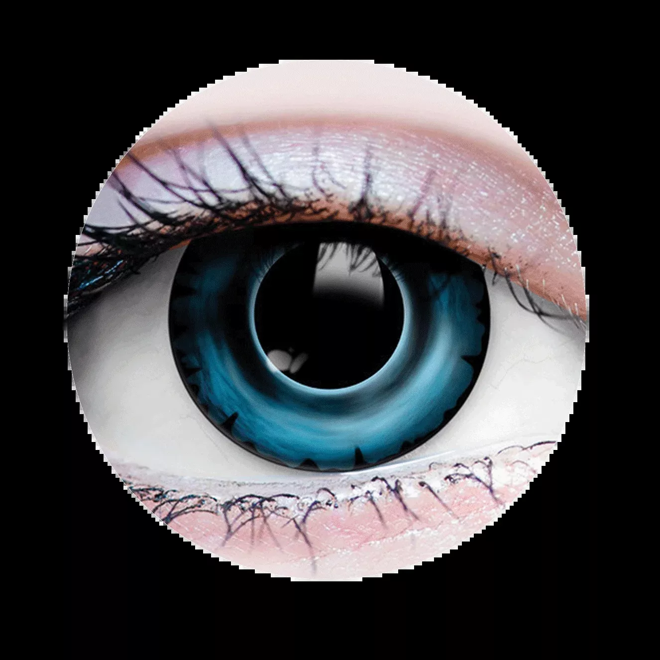 Piranha 1 Theatrical Contact Lenses