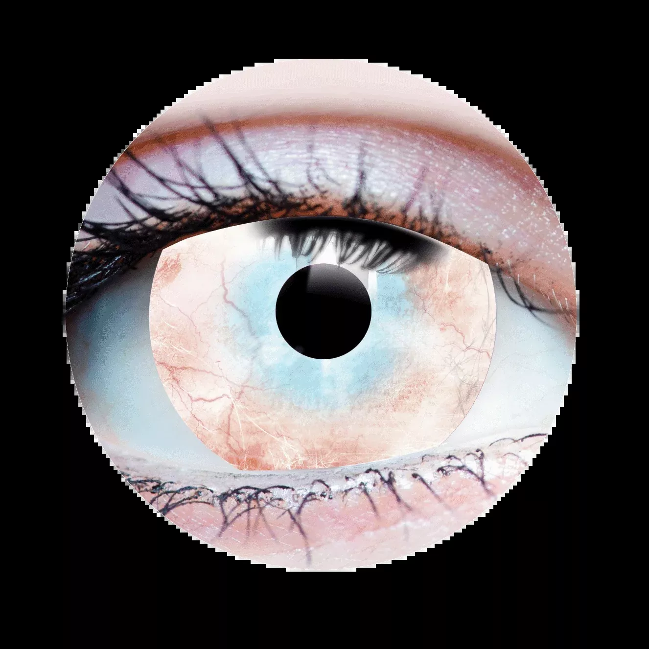 Plague Theatrical Contact Lenses