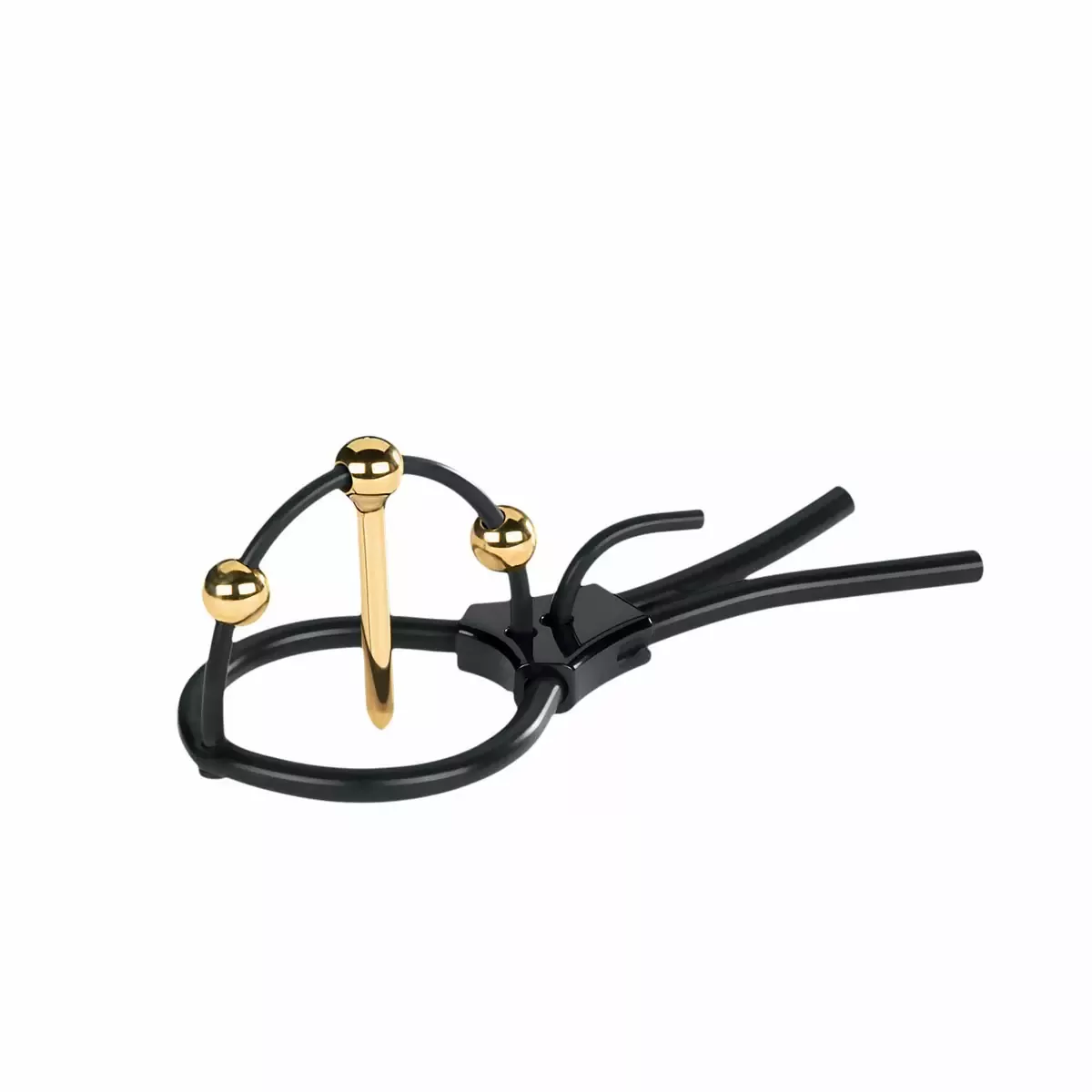 Plunging Pete - Corona Strap with Urethral Sound