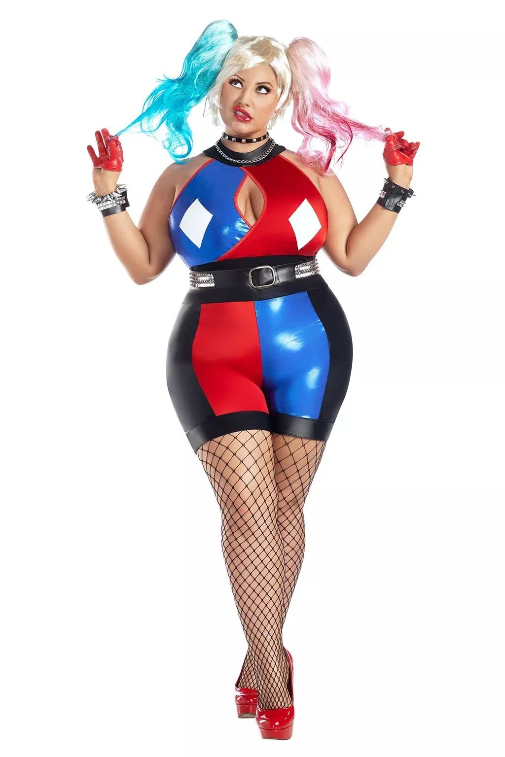 Plus Size Crazy Quinn Costume