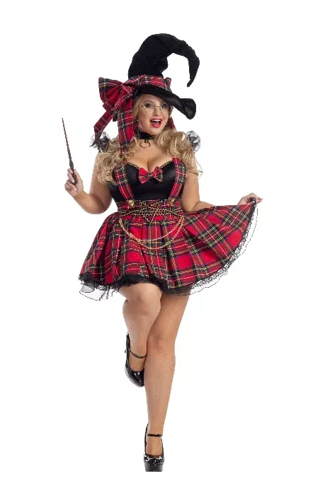 Plus Size Magic School Dropout Costume