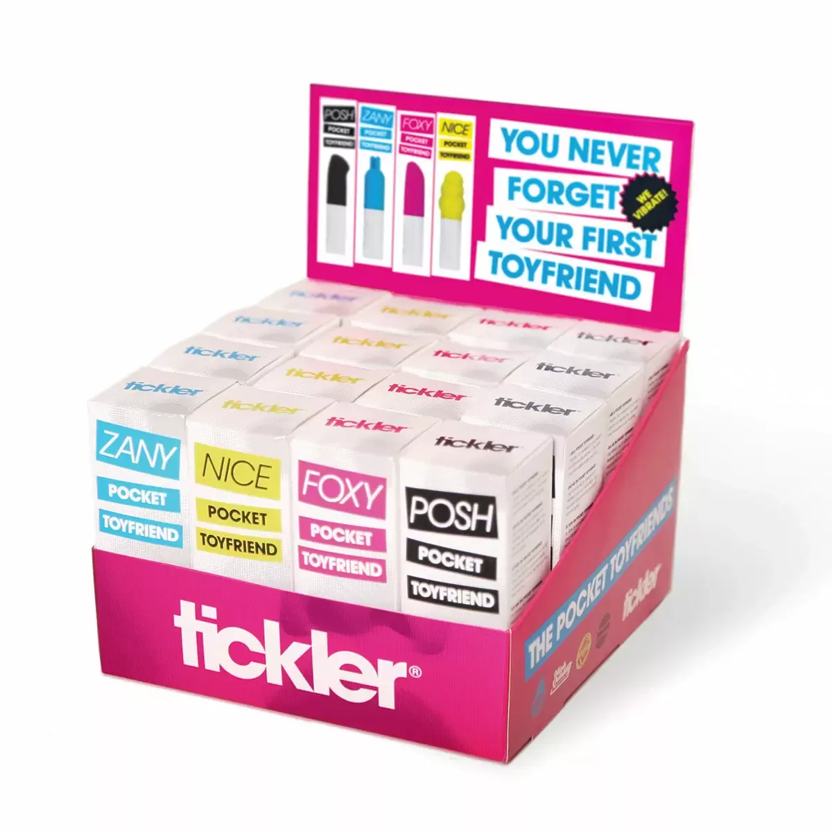 Pocket Toyfriend Display of 16 (4 each)