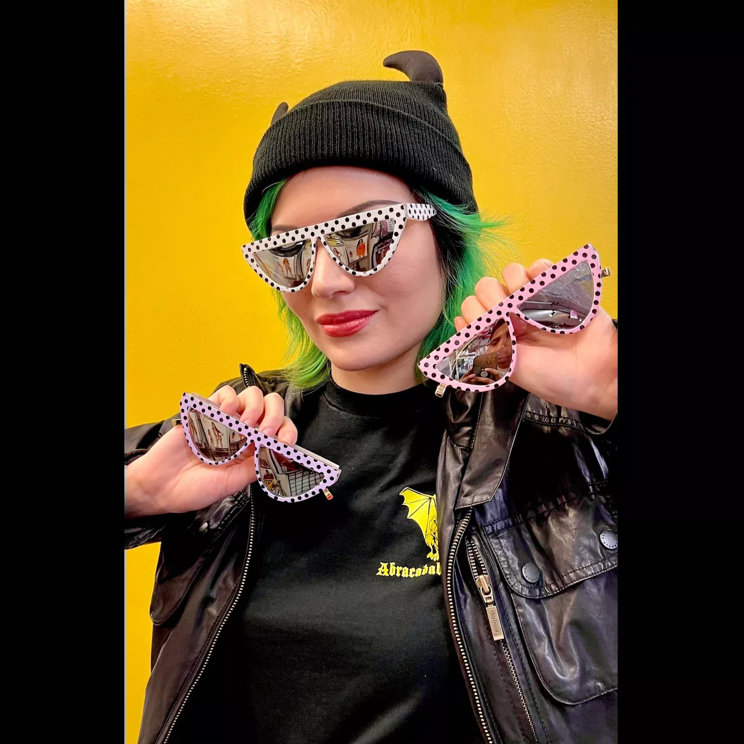 Polka Dot Funk Frames Sunglasses