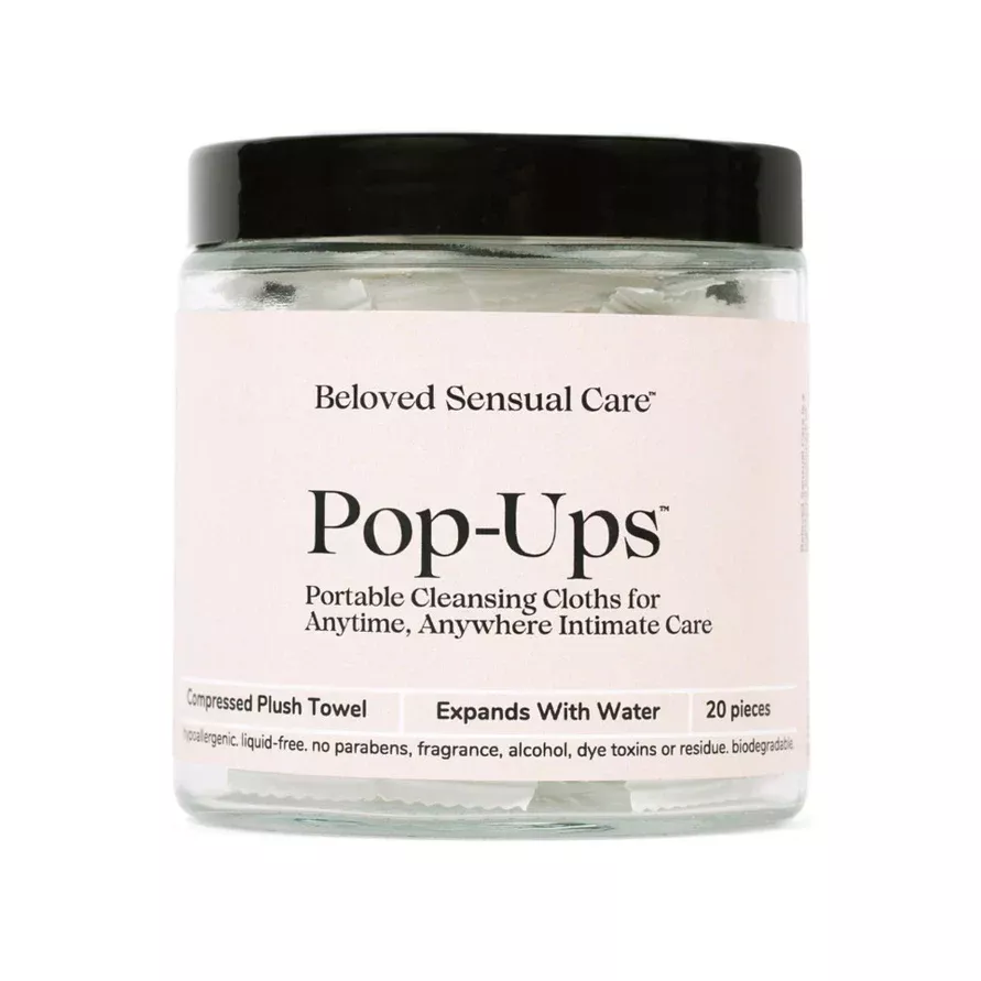 Pop-Ups: Portable Cleansing Cloths for Anytime, Anywhere Intimate Care